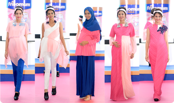 Pregnant mums can be stylish too